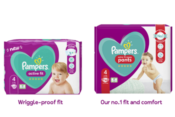 Free Pampers Active Fit coupon
