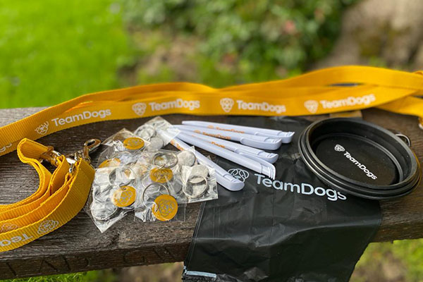 Free TeamDogs Dog Bowl
