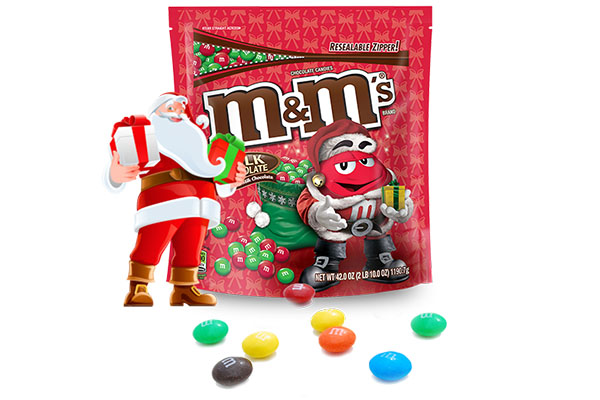Free Christmas M&Ms