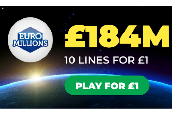 Free Lottery Ticket (Jackpot £184m)