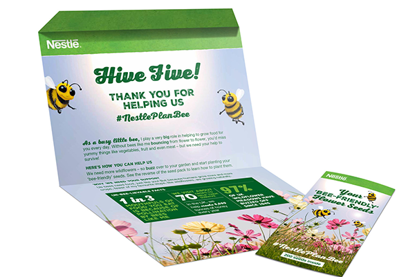 Free Nestle Bee Seeds