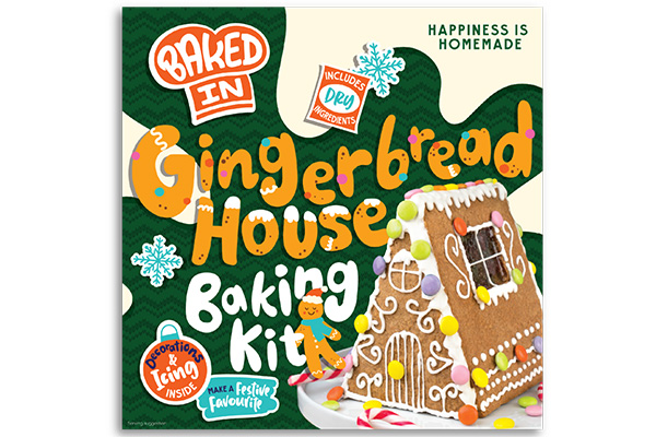 Free Gingerbread Christmas Baking Kit