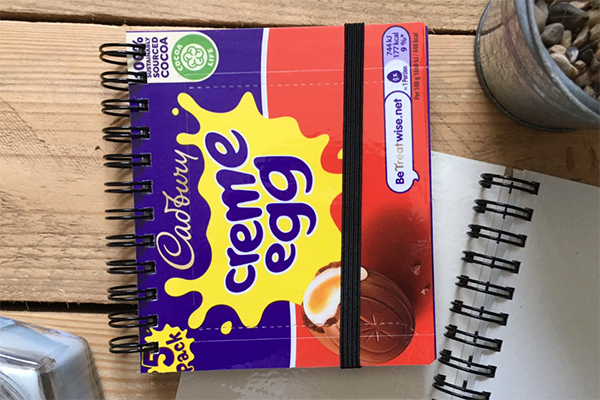 Free Creme Egg Notebook
