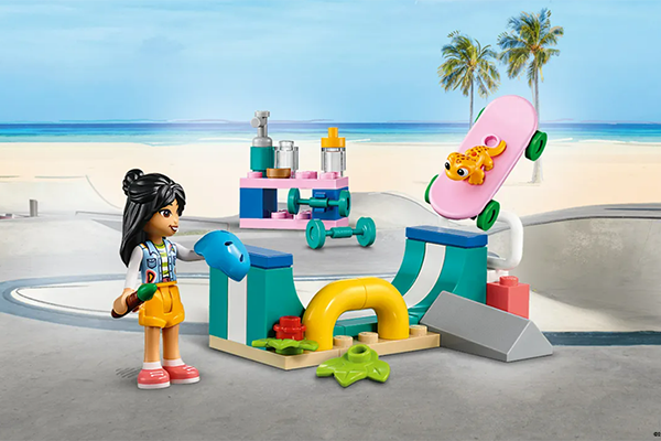 Free LEGO® Friends Skate Ramp