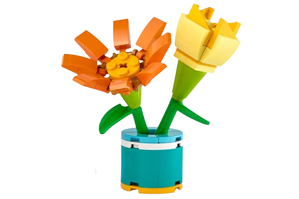 Free Lego Flowers