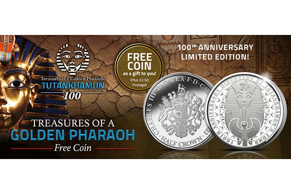 Free Treasures of a Golden Pharaoh Coin