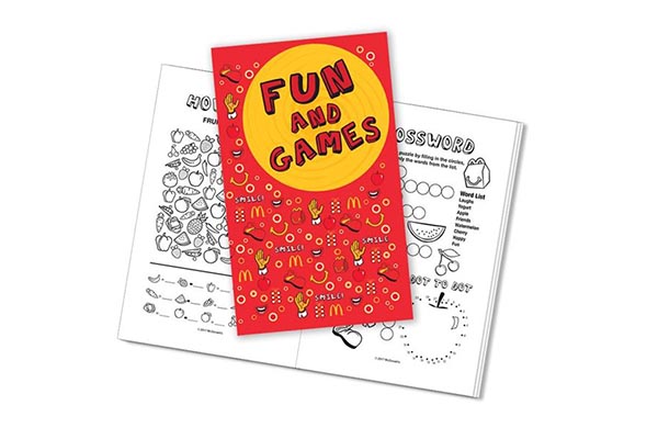 Free McDonald’s Activity Book