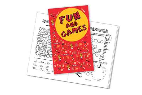 Free McDonald’s Activity Book