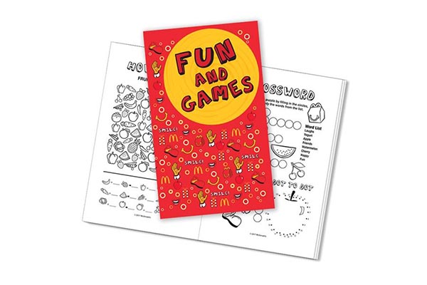 Free McDonald’s Activity Book