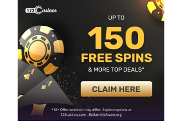 150 Free Spins* 18+ T&C’s Apply