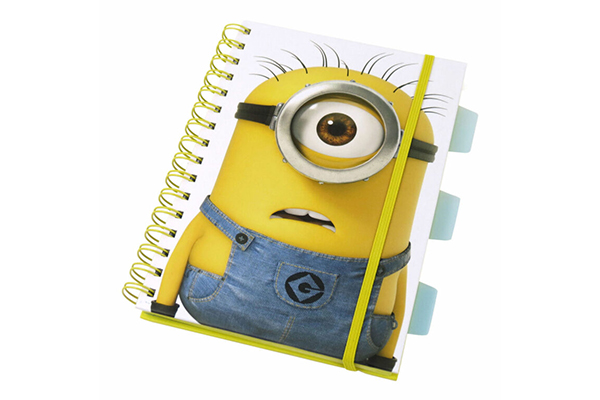 Free Minions Notebook