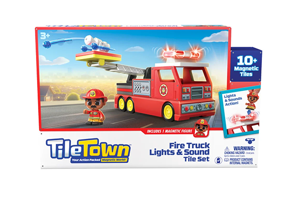 Free Tile Town Toy Set