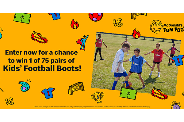 Free McDonald’s Football Boots