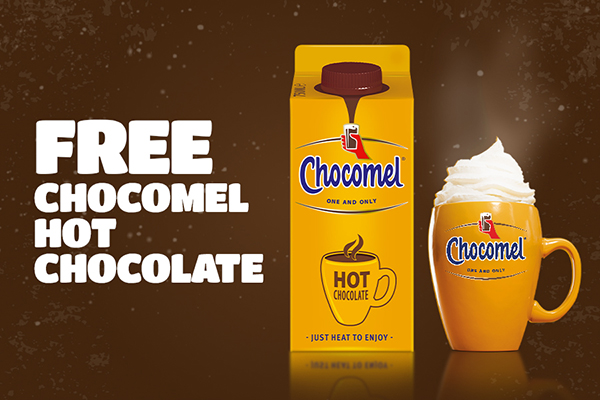 Free Chocomel Hot Chocolate