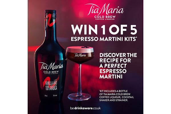 Free Tia Maria Espresso Martini Kits